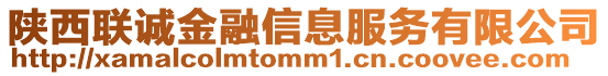 陜西聯誠金融信息服務有限公司