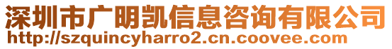 深圳市廣明凱信息咨詢有限公司