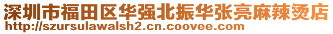 深圳市福田區(qū)華強北振華張亮麻辣燙店