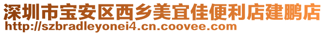 深圳市寶安區西鄉美宜佳便利店建鵬店