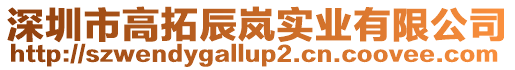 深圳市高拓辰嵐實業(yè)有限公司