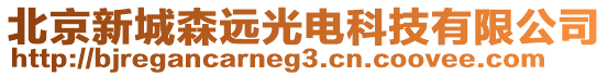 北京新城森遠光電科技有限公司