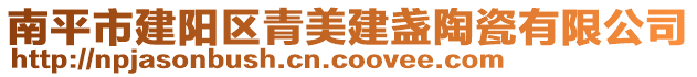 南平市建陽區青美建盞陶瓷有限公司