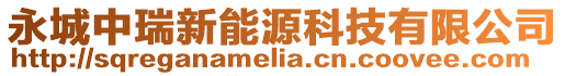 永城中瑞新能源科技有限公司