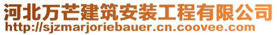 河北萬芒建筑安裝工程有限公司