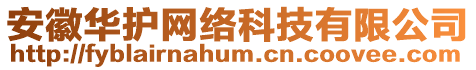 安徽華護(hù)網(wǎng)絡(luò)科技有限公司