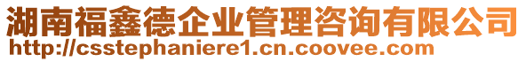 湖南福鑫德企业管理咨询有限公司