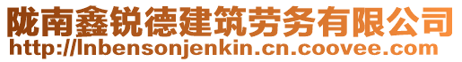 隴南鑫銳德建筑勞務有限公司