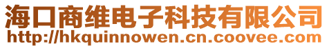 海口商維電子科技有限公司