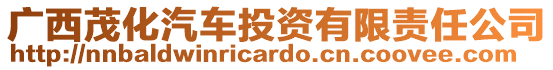 廣西茂化汽車投資有限責任公司