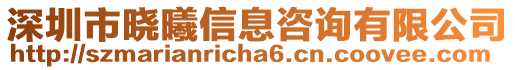 深圳市曉曦信息咨詢有限公司