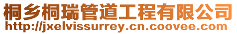 桐鄉桐瑞管道工程有限公司
