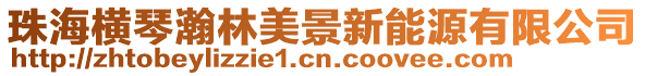 珠海橫琴瀚林美景新能源有限公司