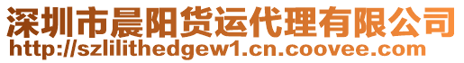 深圳市晨陽貨運代理有限公司