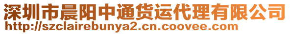 深圳市晨陽中通貨運代理有限公司