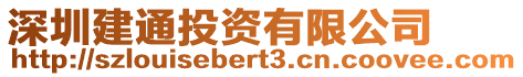 深圳建通投資有限公司