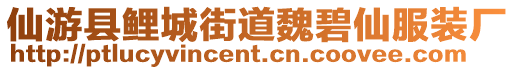 仙游縣鯉城街道魏碧仙服裝廠