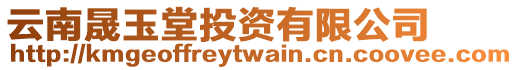 云南晟玉堂投資有限公司