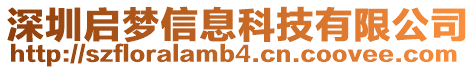 深圳啟夢信息科技有限公司