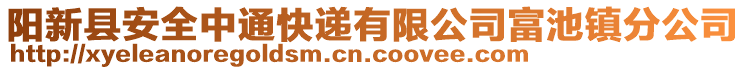 阳新县安全中通快递有限公司富池镇分公司