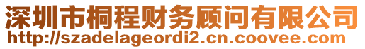 深圳市桐程財務(wù)顧問有限公司