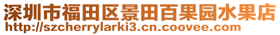 深圳市福田區景田百果園水果店