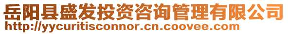 岳陽縣盛發投資咨詢管理有限公司