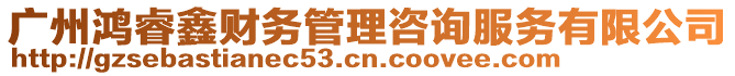 廣州鴻睿鑫財(cái)務(wù)管理咨詢服務(wù)有限公司