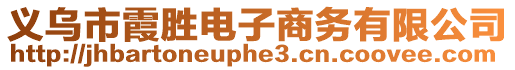 義烏市霞勝電子商務(wù)有限公司