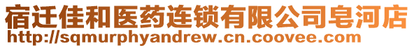 宿遷佳和醫(yī)藥連鎖有限公司皂河店