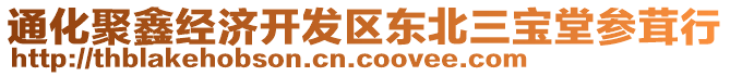 通化聚鑫經(jīng)濟(jì)開發(fā)區(qū)東北三寶堂參茸行