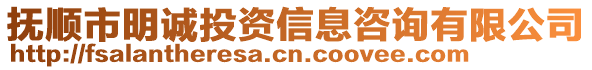 撫順市明誠投資信息咨詢有限公司