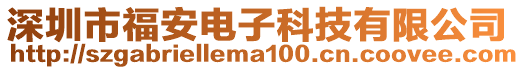 深圳市福安電子科技有限公司