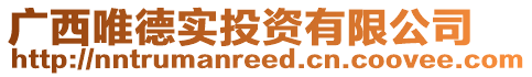 廣西唯德實投資有限公司