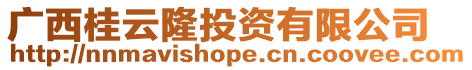 廣西桂云隆投資有限公司