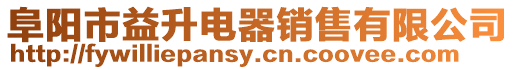 阜陽市益升電器銷售有限公司