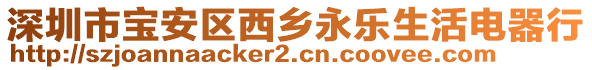 深圳市寶安區(qū)西鄉(xiāng)永樂生活電器行