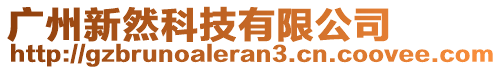 廣州新然科技有限公司