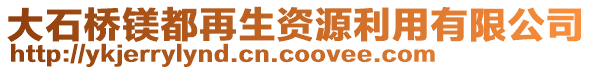 大石橋鎂都再生資源利用有限公司