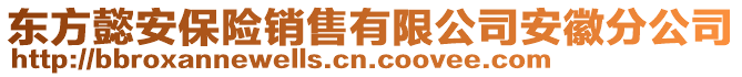 東方懿安保險銷售有限公司安徽分公司