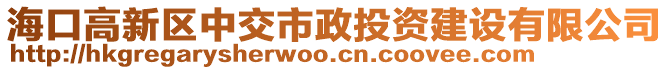 ?？诟咝聟^(qū)中交市政投資建設有限公司