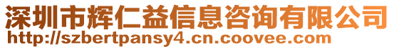 深圳市輝仁益信息咨詢有限公司