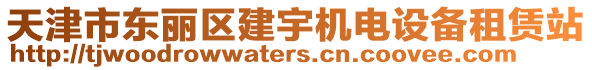 天津市東麗區建宇機電設備租賃站