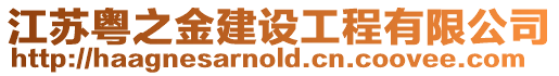 江蘇粵之金建設工程有限公司