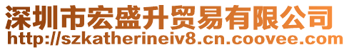 深圳市宏盛升貿(mào)易有限公司