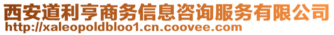 西安道利亨商務信息咨詢服務有限公司