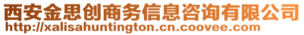 西安金思創(chuàng)商務(wù)信息咨詢有限公司