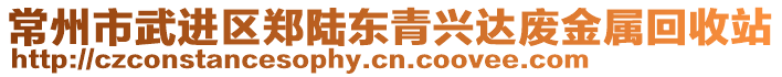 常州市武進(jìn)區(qū)鄭陸東青興達(dá)廢金屬回收站