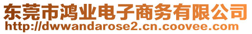 東莞市鴻業(yè)電子商務(wù)有限公司