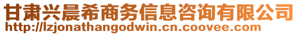 甘肅興晨希商務(wù)信息咨詢有限公司